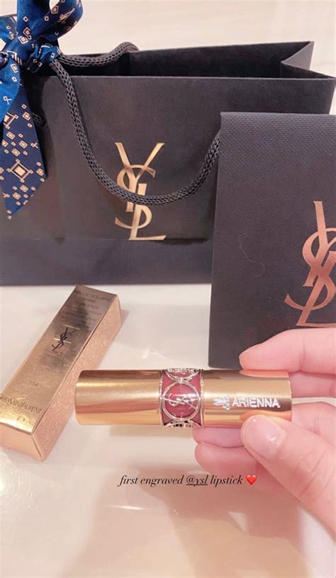 ysl lipstick name engraving malaysia|YSL icon engraver.